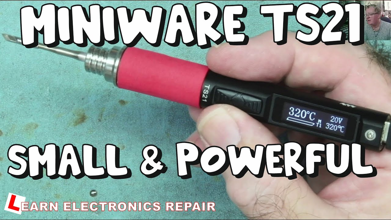 Lutownica przenośna Miniware TS21 o mocy 100 W z grotem C210: test i recenzja