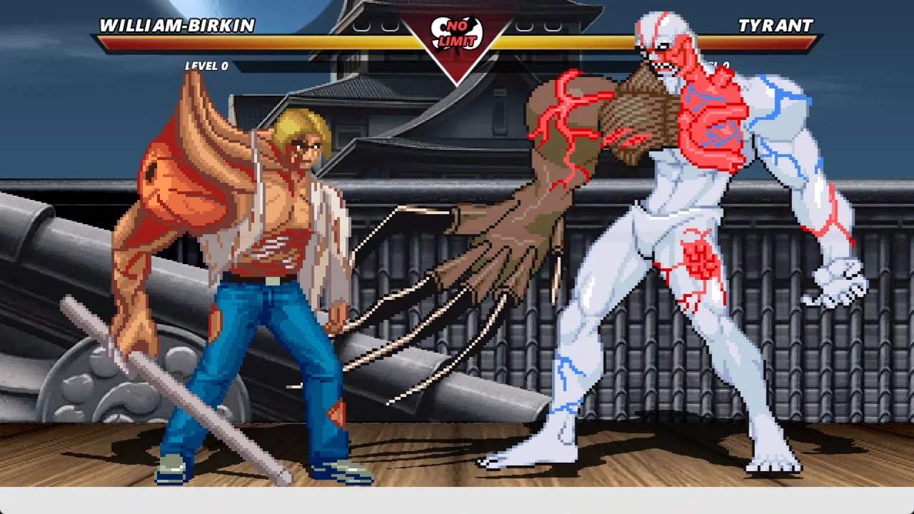 William Birkin VS Tyrant - The Greatest Fight of All Time !!