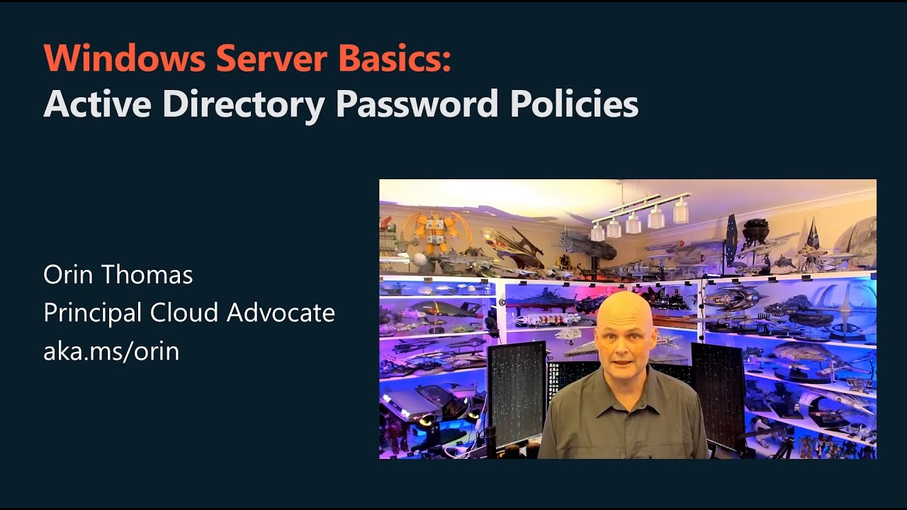 Основы Windows Server 2025: политики паролей Active Directory