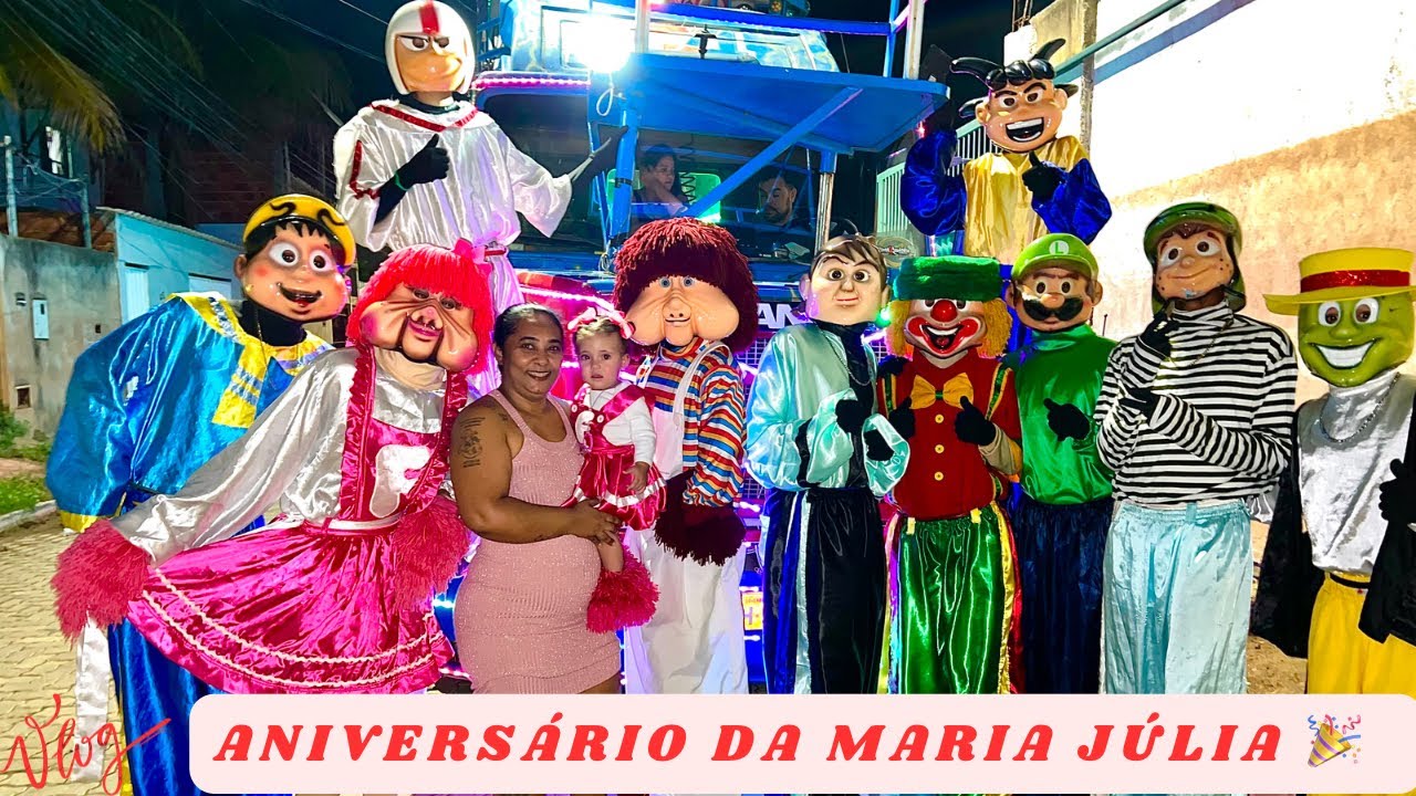 CARRETA G4 &bull; CONTRATO ANIVERS&Aacute;RIO DE 1 ANO MARIA J&Uacute;LIA 🎉🚂