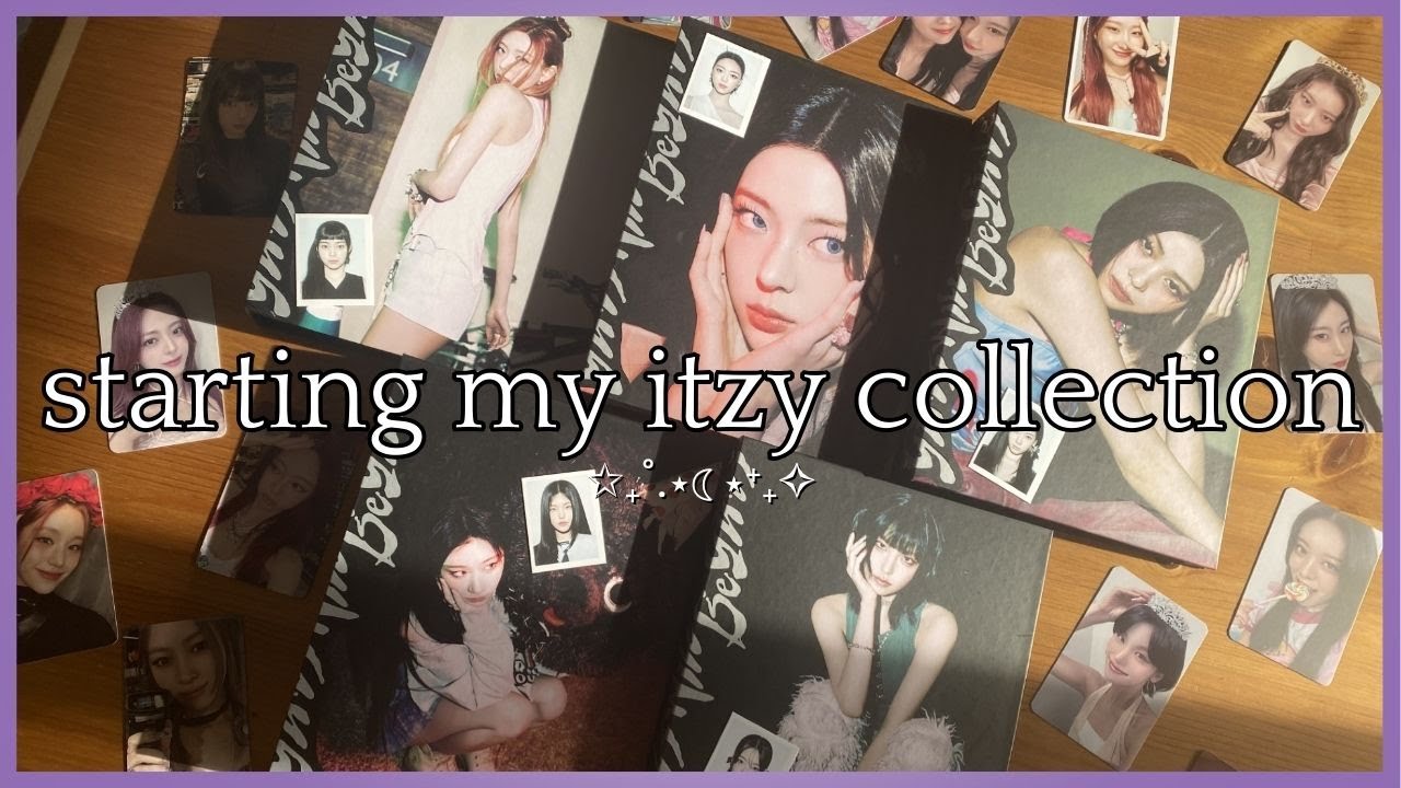 Формирую свою коллекцию фотокарточек Itzy.