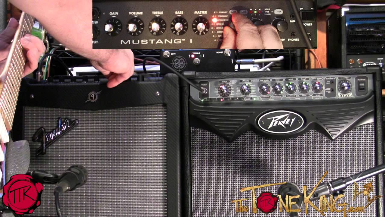 Битва усилителей по $99: Vypyr против Mustang (Peavey против Fender)
