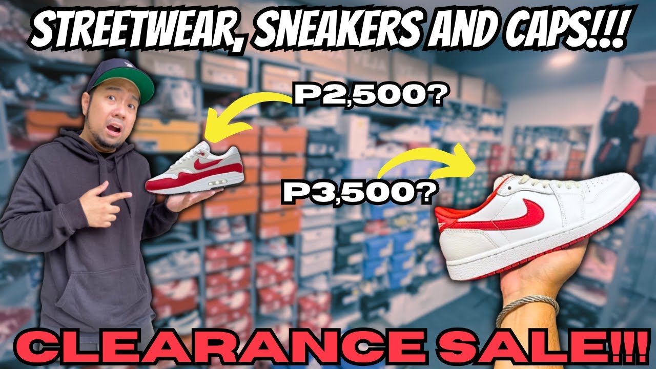 EVERYTHING MUST GO!!! SOBRANG BAGSAK PRESYO NA NETONG MGA TO! (SJ CAPS AND SNEAKERS CLEARANCE SALE)