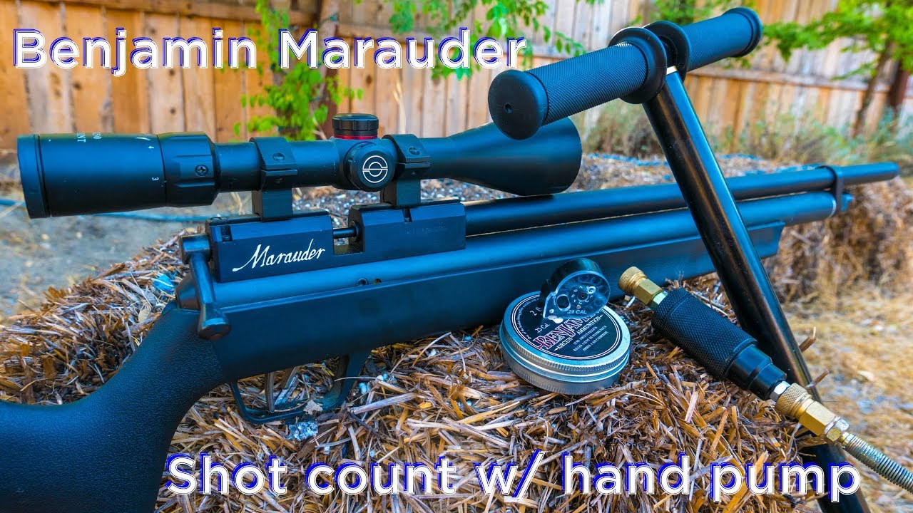 Viewer Question - Benjamin Marauder shot and refill count -.25 caliber