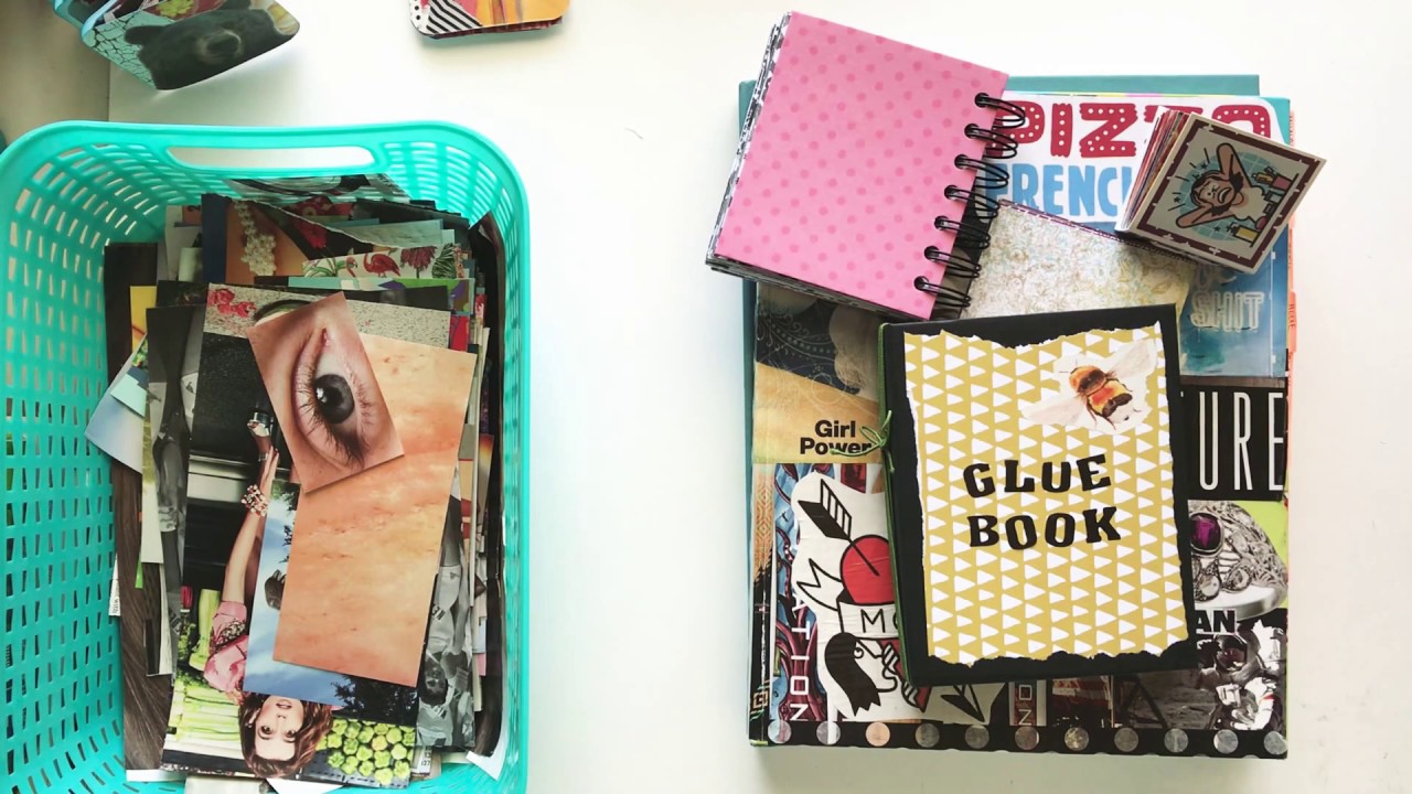 Glue Book Chat #gluebook #collage #collage #relaxcutglue #gluebooks #paper #papercrafts