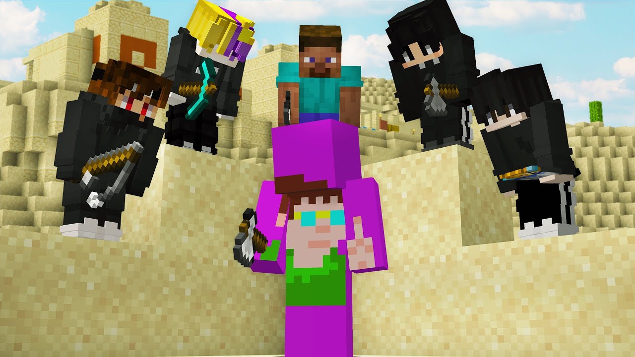 KOZIK VS 5 ŁOWC&Oacute;W - MECZ OTWARCIA (Minecraft Manhunt)