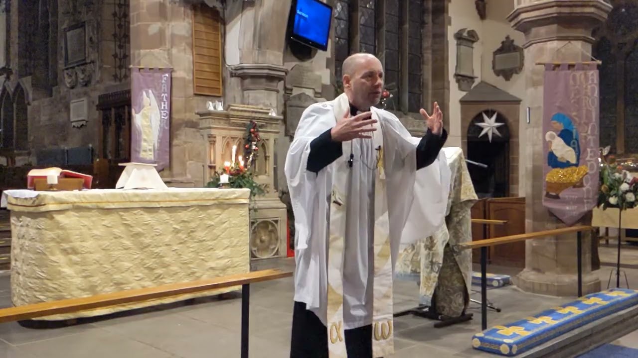 24th December 2025 Midnight Service..  Rev'd. Ian Poole.  John1: 1-14