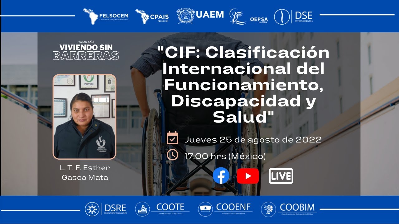 CIF; Clasificación Internacional del Funcionamiento, Discapacidad y Salud