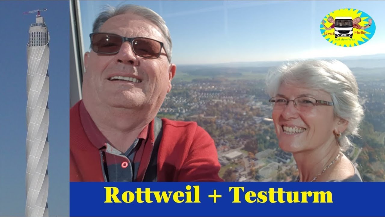 Rottweil, Aufzug-Testturm und WoMo-Stellplatz - #71