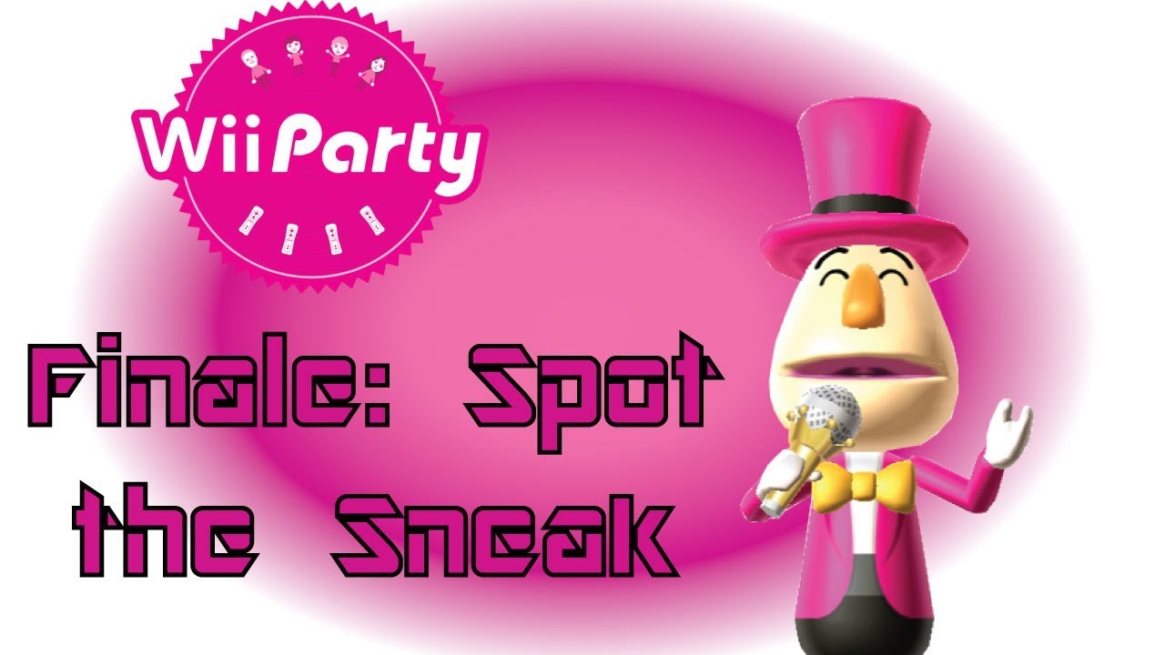 Wii Party Finale: Spot the Sneak