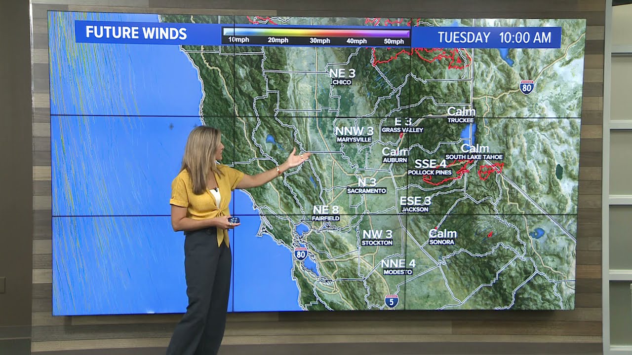 Northern California Fire Forecast: Red Flag Warning -- Sept. 19, 2021