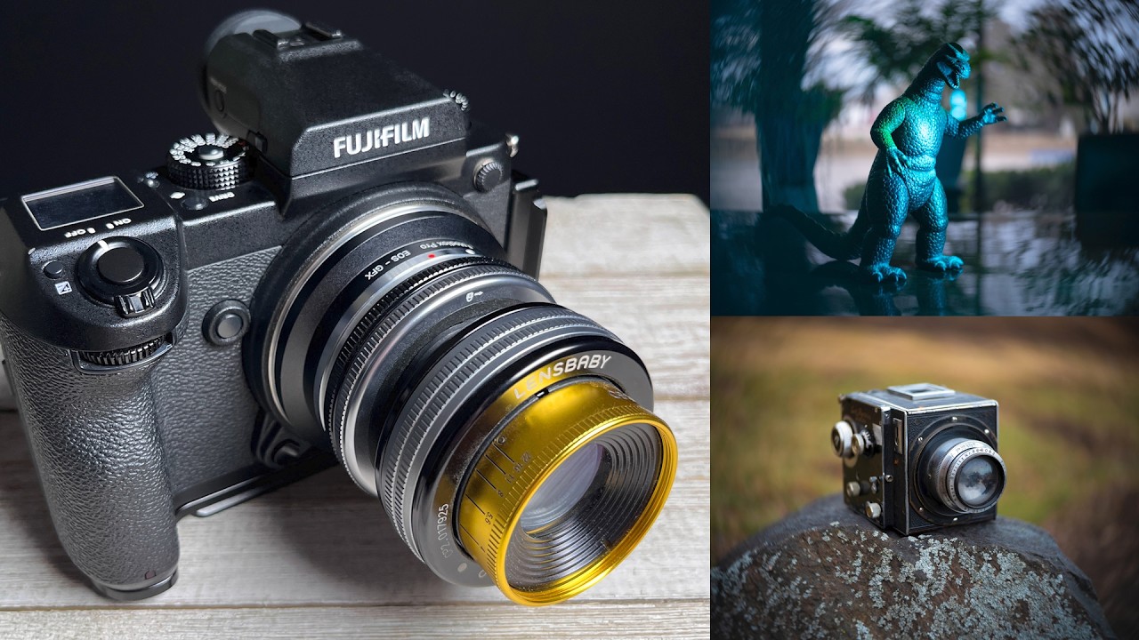 A Swirly Bokeh Lens for Fujifilm GFX - Lensbaby Twist 60 + Fotodiox GFX Adapter