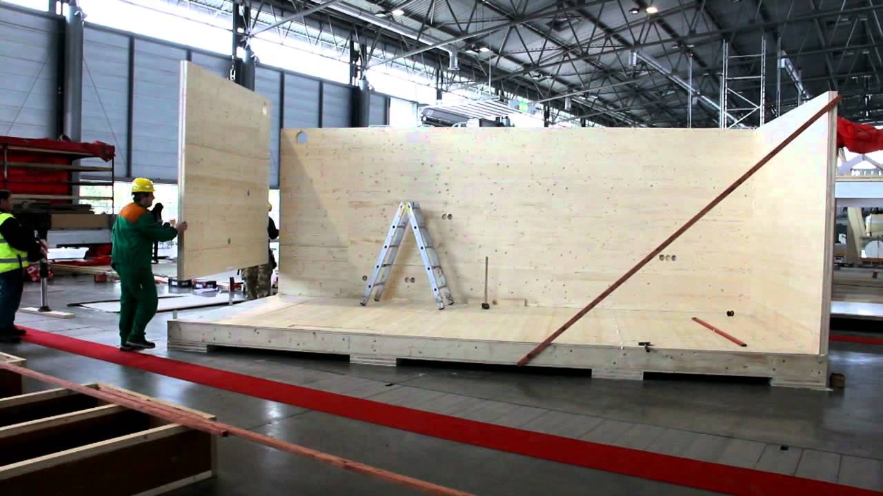 Stavba pasivní dřevostavby naživo - konstrukce NOVATOP