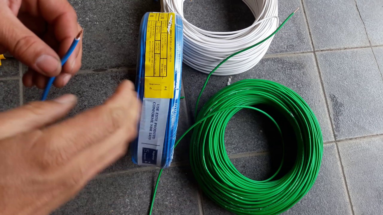 Cuidado com a marca dos fios
