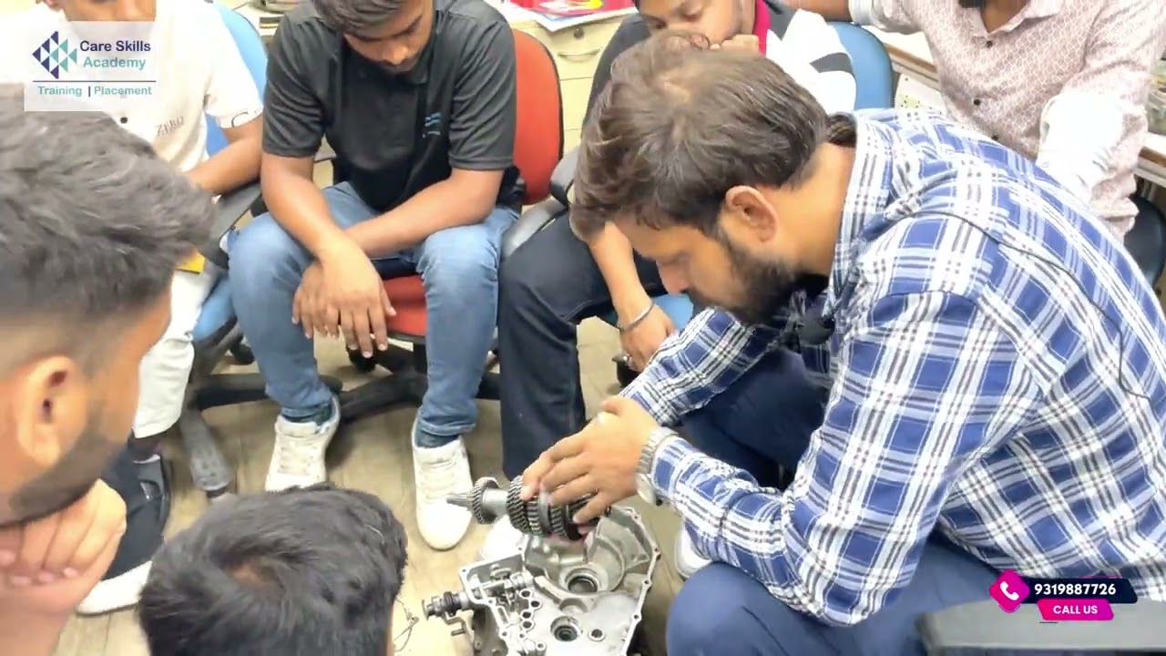 Car gearbox Working || Care skills academy