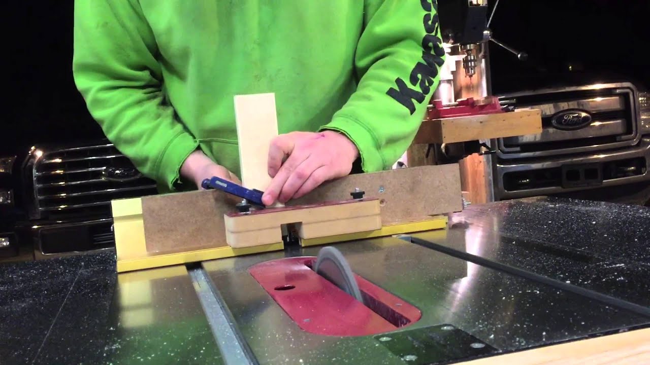 Incra iBox - Box Joiner Demo on Grizzly Saw