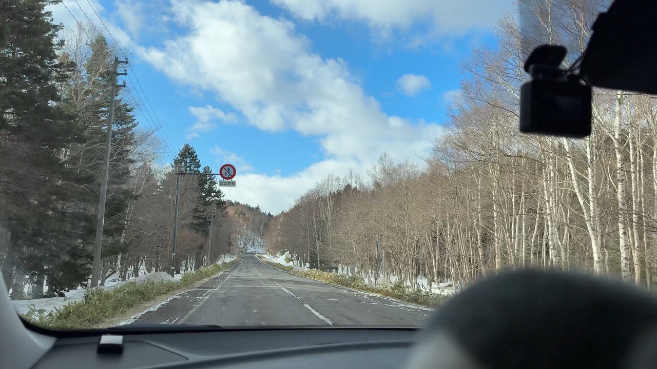背びれの車窓から　野上峠　ガタガタボコボコ