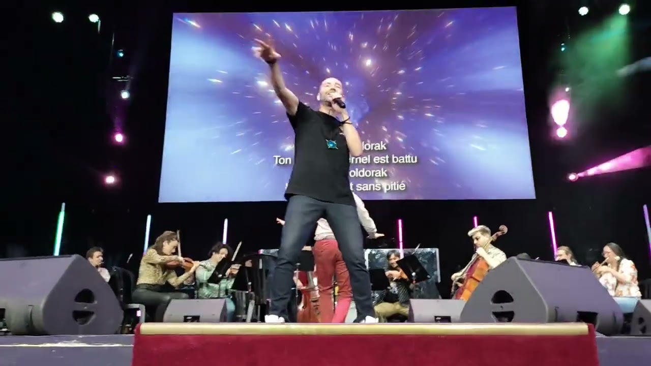 Frank Anime Live rend hommage à Lionel Leroy en chantant Goldorak