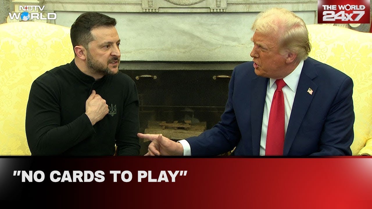 US Ukraine Relations | Trump And Zelensky Clash Again As Kyiv Rejects U.S' 'Final Offer' For Peace