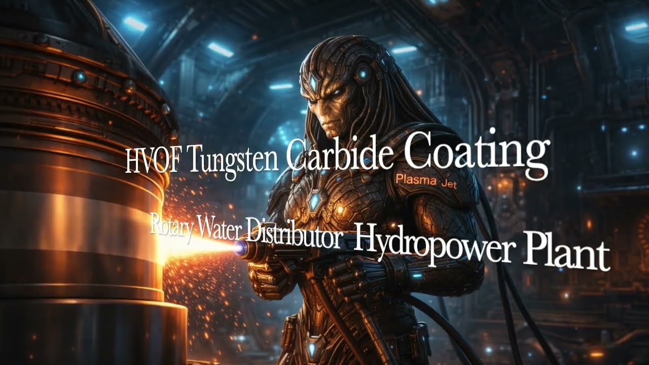 Plasma Jet - Romania : HVOF Tungsten Carbide Coating Rotary Water Distributor Hydropower Plant
