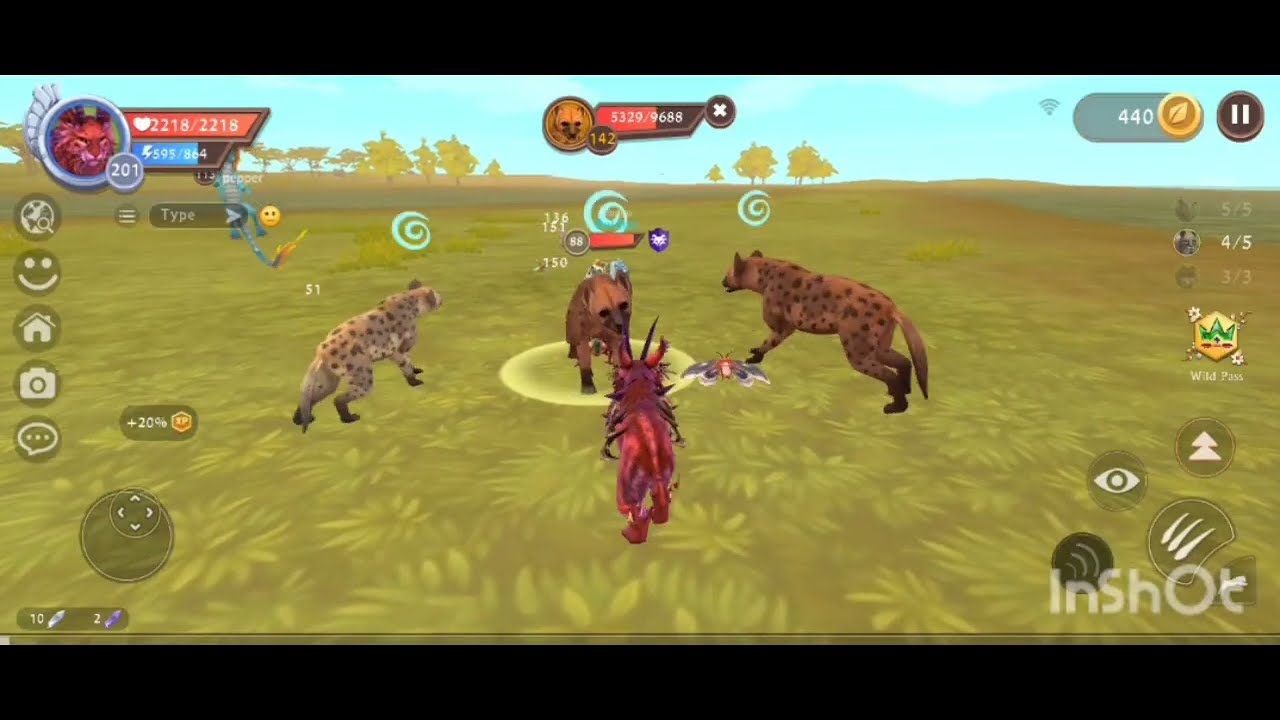 I fight elite animals in Wildcraft