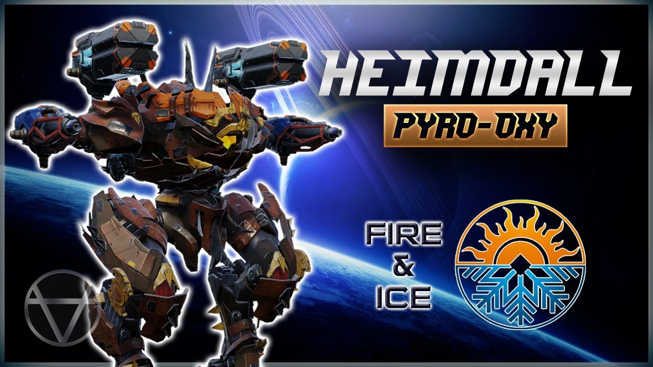 [WR] 🔥 Fire & Ice HEIMDALL (Pyro Oxy) – Titan Gameplay | War Robots