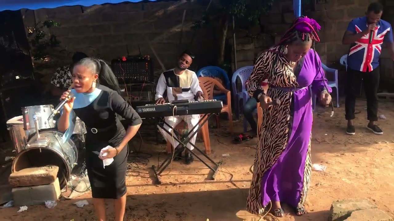 Evang promise uche on stage