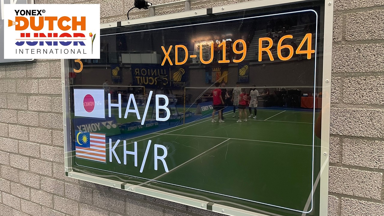 Court 3, February 26, Yonex Dutch Junior International 2026