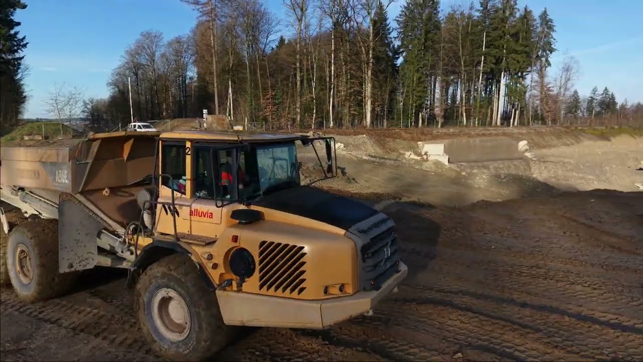 Hand in Hand, 2x Volvo A30E, CAT 336F, CAT D6 and CAT D8T Part ll | Alluvia AG | @caterpillarinc 