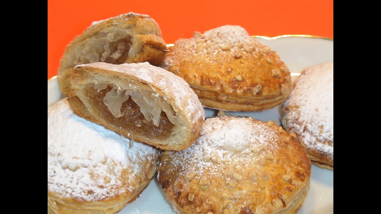 Pastelitos de hojaldre rellenos de cabello de ángel - La Cocina de Loli Domínguez. Loli Domínguez