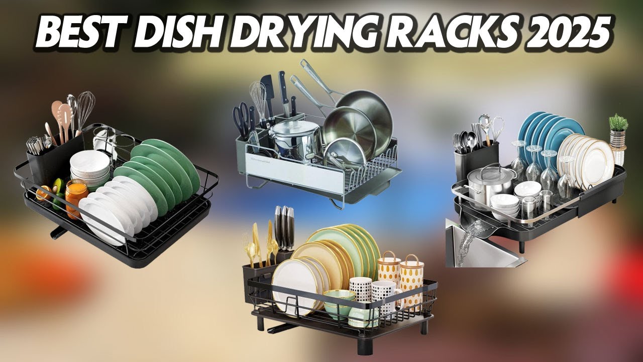 Top 5 Best Dish Drying Racks 2025 🍽️🗄️ Best Dish Drying Rack 2025