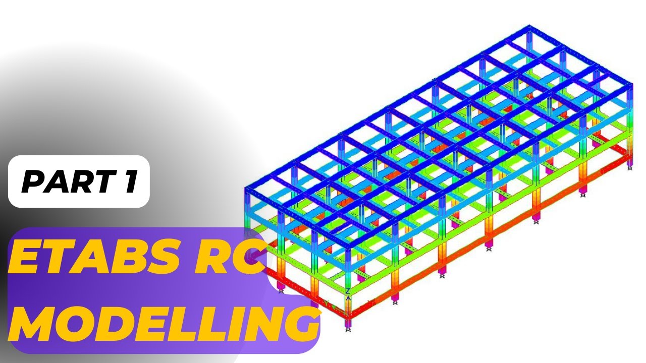 1. ETABS Step-by-Step Tutorial (Modelling a Reinforced Concrete Building) [Tagalog 🇵🇭]