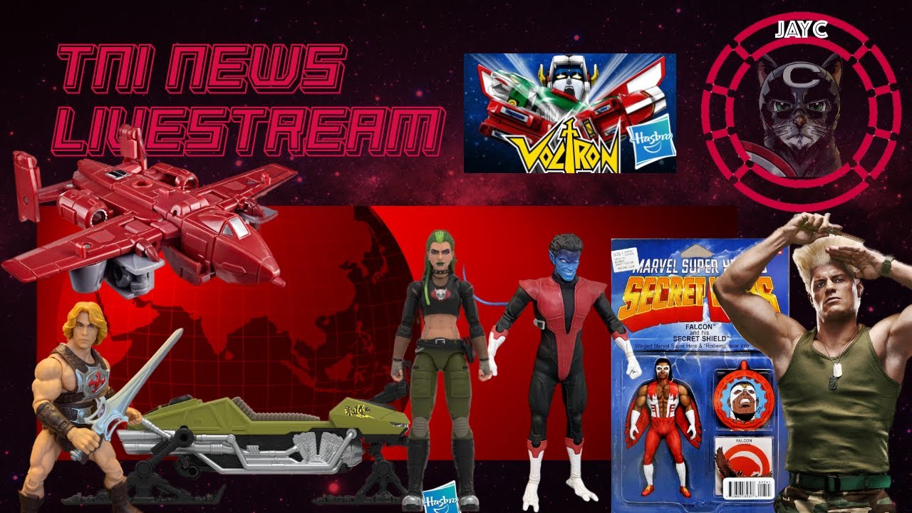 TNInews Live - Hasbro Street Fighter And Voltron News, Marvel Legends Reveals, MOTU  And More