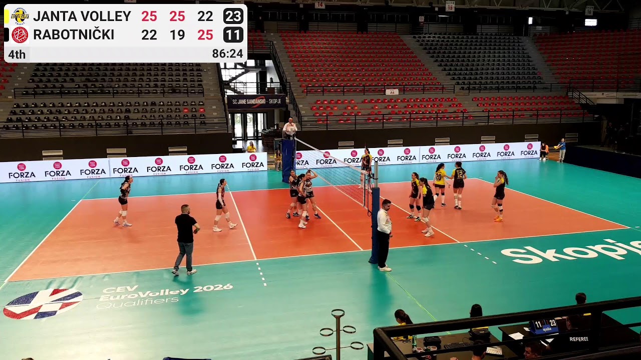 Janta Volley vs Rabotnički - Polufinale Mladinki- 03/05/2025