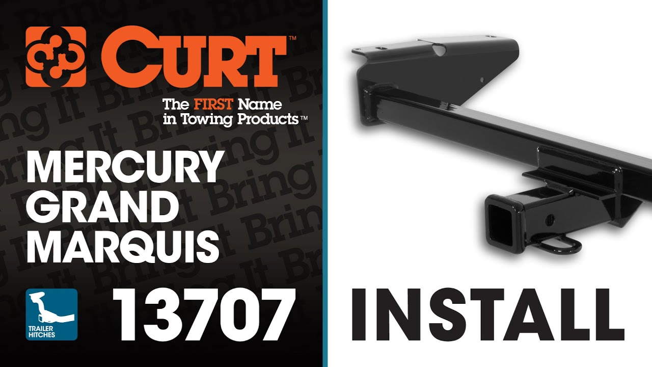 Trailer Hitch Install: CURT 13707 on a Mercury Grand Marquis