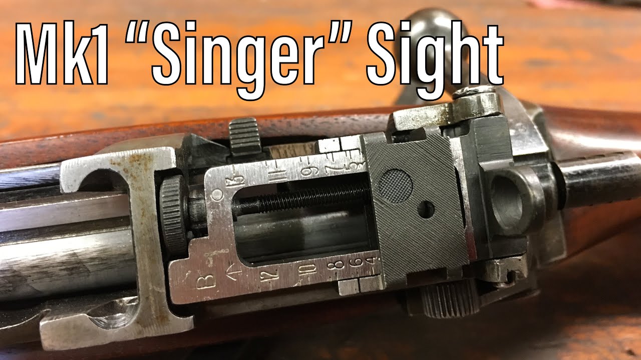Installing a Singer Mk.1 Rear Aperature Sight on a No4 Mk1 Lee Enfield Rifle