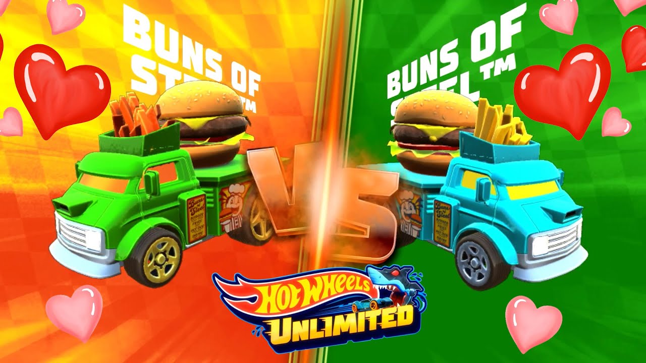 HOT WHEELS UNLIMITED - Let’s Race Buns Of Steel Vs Buns Of Steel