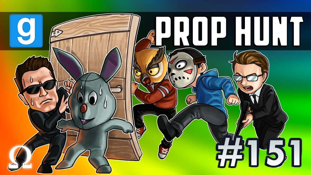 ПРИДЕРЖИ ДВЕРЬ, СТАНЬ МАЛЫШОМ! | Prop Hunt #151 Смешные моменты с участием Vanoss, Delirious, Min...