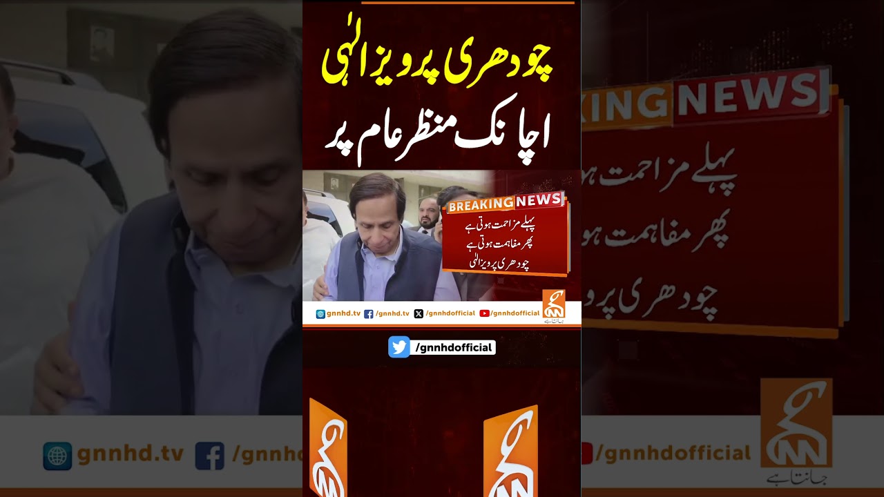 چودھری پرویز الہٰی اچانک منظرعام پر #gnn #breakingnews #headlines #updates  #pakistan