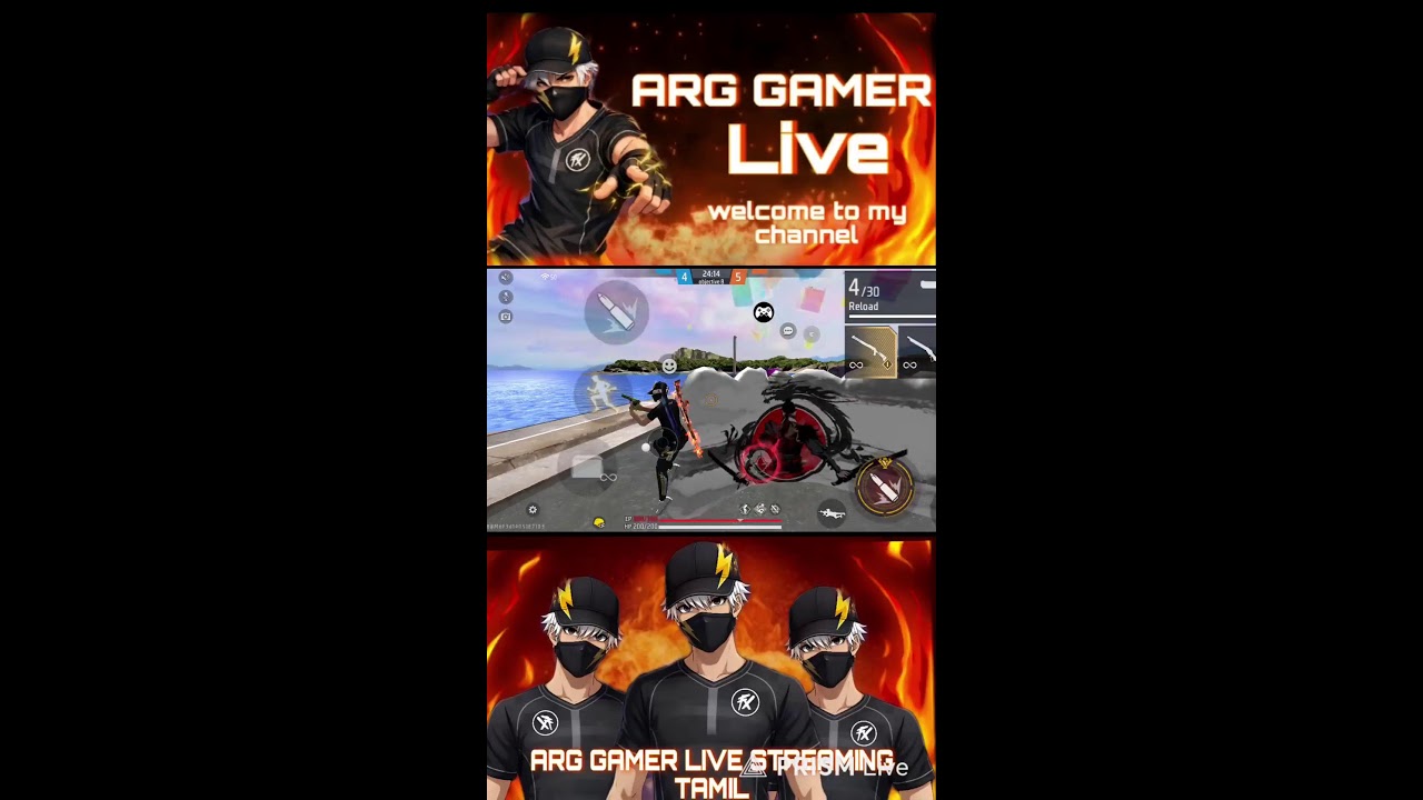 Live streaming of ARG GAMER 850