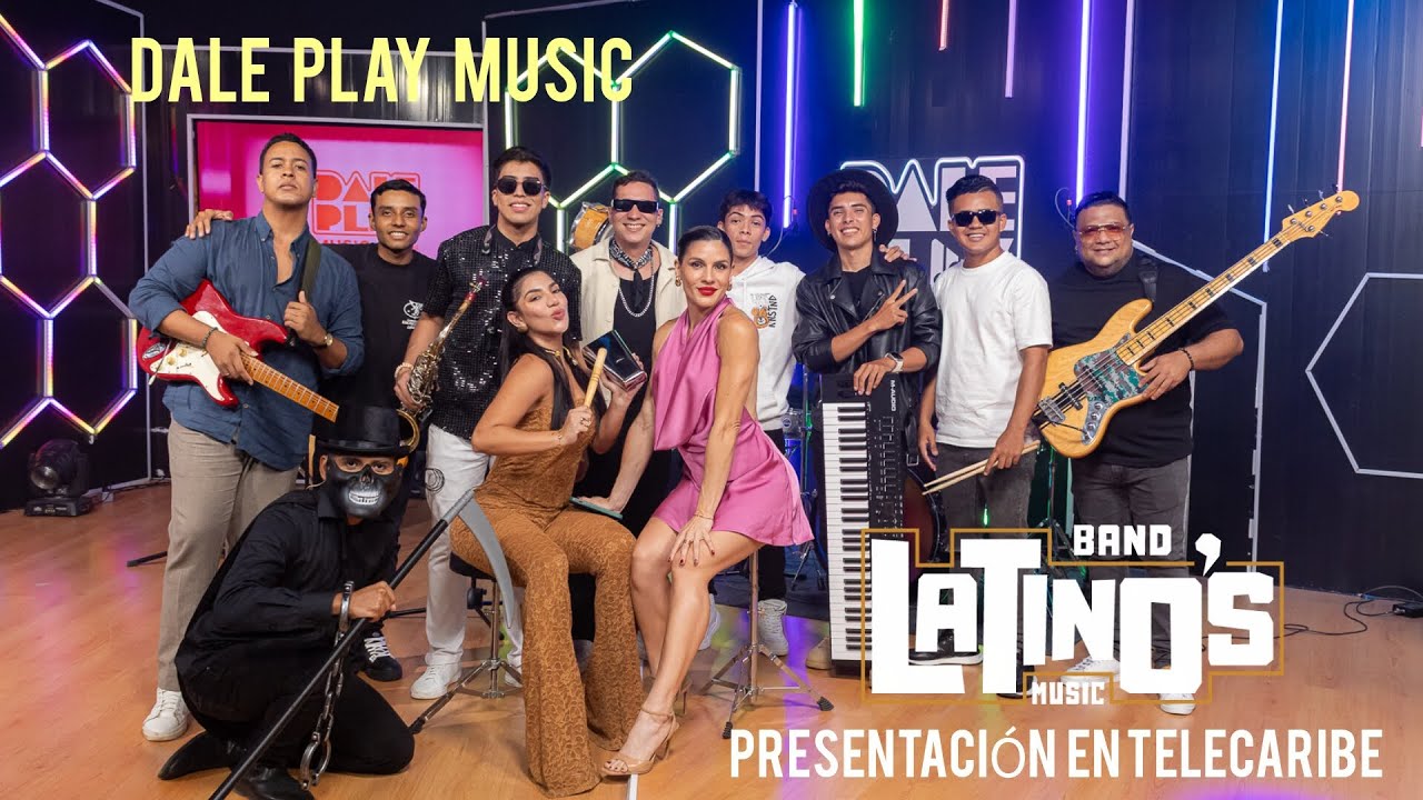 LATINO’S MUSIC en Telecaribe 🎶 | Entrevista y presentación en “Dale Play Music”