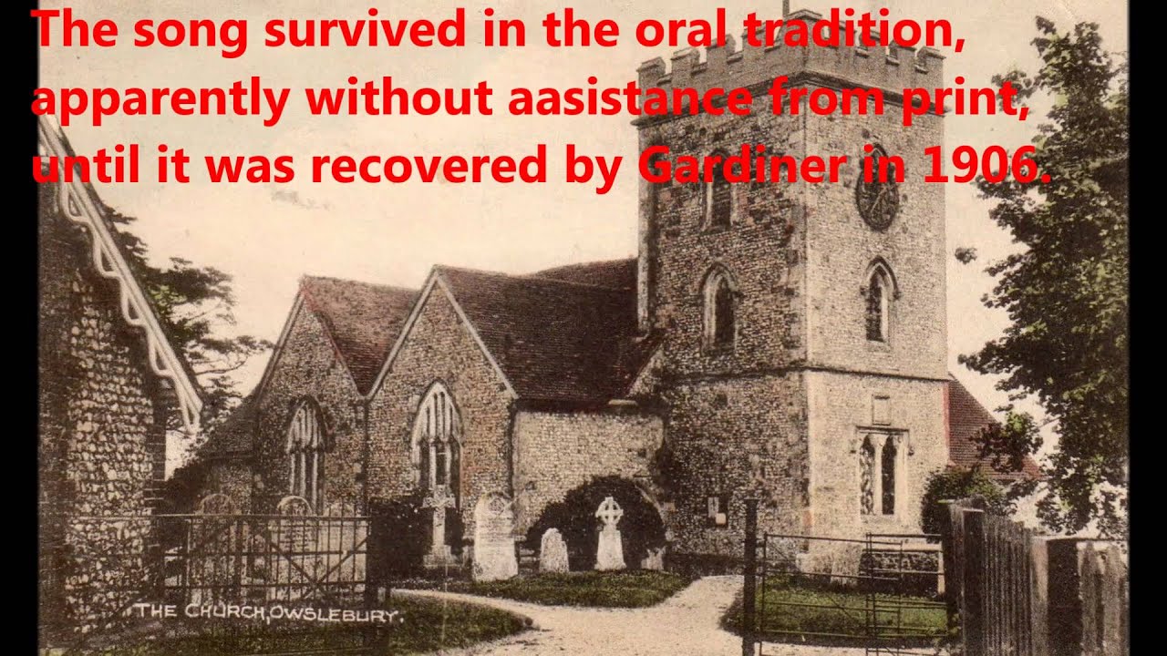 Owslebury lads, Roy Palmer, Trevor Crozier's broken consort