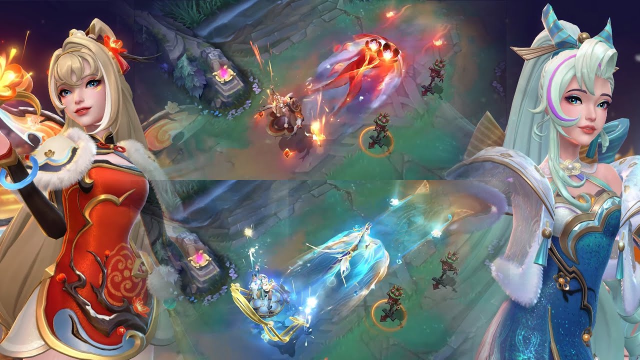 【COMPARISON】 Prestige Petals of Spring Seraphine Vs Petals of Spring Seraphine || LoL: Wild Rift