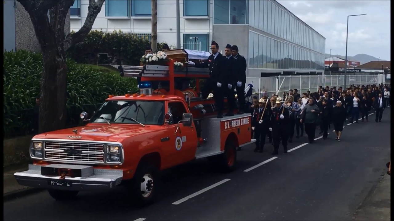 Funeral da Bombeira Dina Melo - Ribeira Grande - 20.04.2018