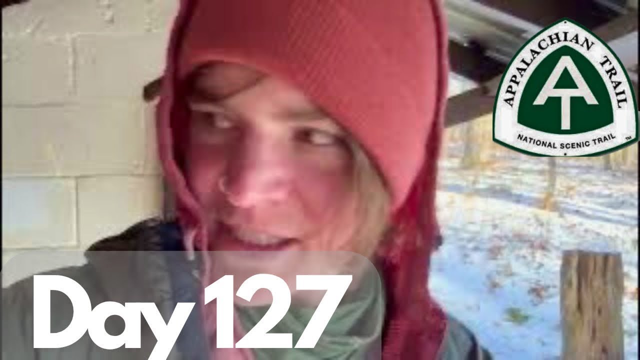 День 127: 18,9 миль ледяного снега, самый холодный день в нашей жизни | Поход по Аппалачской тропе