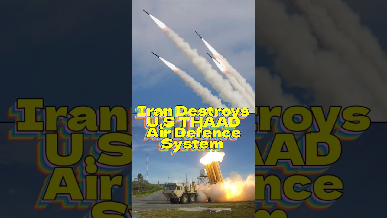 Iran Destroys $300M U.S. THAAD Air Defense System in Jordan | Middle East War Escalates