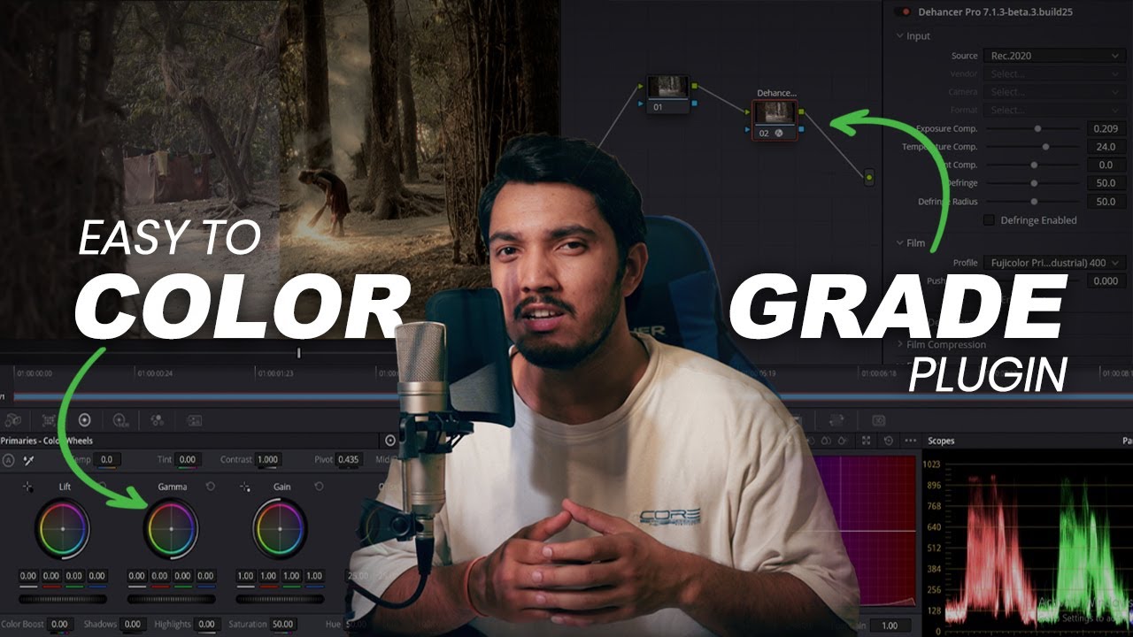 Color Grade Faster & Better &ndash; Full Dehancer Workflow in DaVinci Resolve