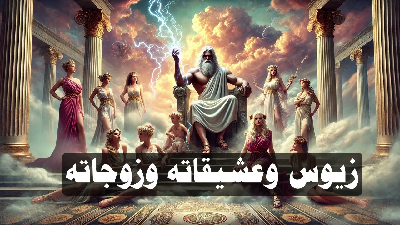 زيوس وعشيقاته وزوجاته .. الأساطير الإغريقية .. حكايات قبل النوم
