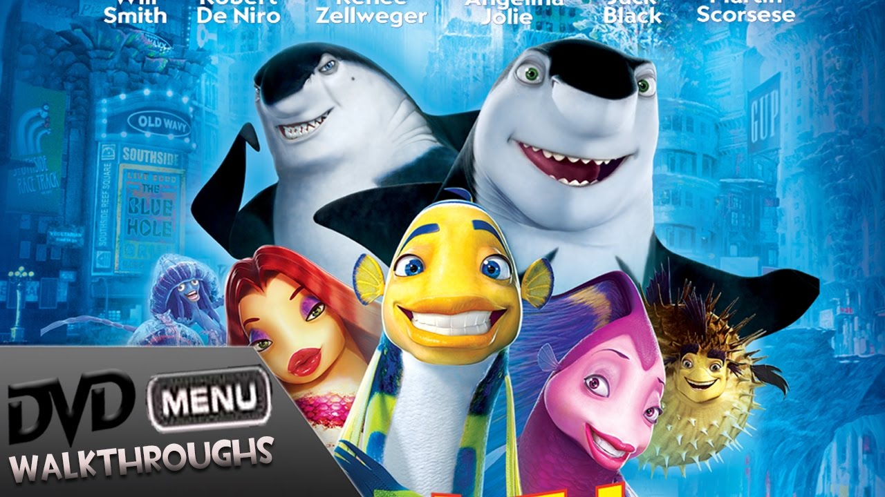 Shark Tale (2004, 05) DvD Menu Walkthrough (OLD)