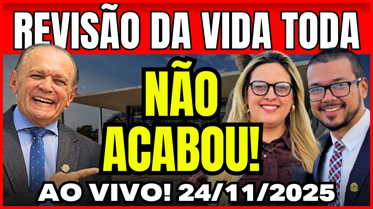 A REVISÃO DA VIDA TODA NÃO ACABOU! AO VIVO URGENTE com Dr Nakamura e Dra Cristiane